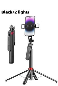 1.6M Portable en alliage d'aluminium <span class=keywords><strong>Selfie</strong></span> <span class=keywords><strong>Stick</strong></span> Quadrupod rétractable support de téléphone portable stabilisateur pour <span class=keywords><strong>IPhone</strong></span> 16/15/14/13/12/<span class=keywords><strong>11</strong></span> - Product Image 4