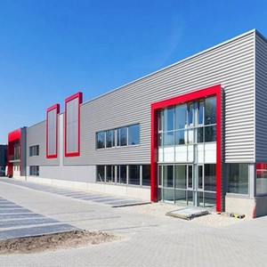 Construction <span class=keywords><strong>d</strong></span>'entrepôts préfabriqués en structure métallique avec panneaux sandwich, conception modulaire préfabriquée moderne, garantie de plus de 5 ans - Product Image 5