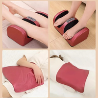 Appareil de massage des pieds et des mollets chauffant électrique par vibration Shiatsu, rouleau de pétrissage tendance 2025