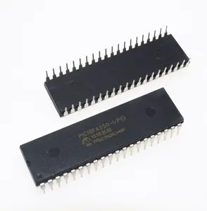 PIC18F4550-I/P PIC18F4550 18F4550 USB微控制器DIP40集成电路PIC单片机闪存集成电路