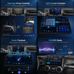 Autoradio Android Podofo 9'' con Carplay Wireless, Android <span class=keywords><strong>Auto</strong></span>, GPS, WiFi per Opel Corsa 2015/Opel <span class=keywords><strong>Adam</strong></span> 2013-2016, Vendita all'Ingrosso - Product Image 3