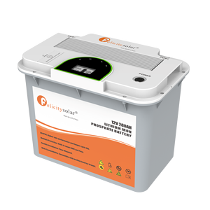 Pack de batteries LiFePO4 Felicitysolar 12V 280Ah Série FLA12280 - Product Image 1