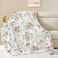 Couverture en flanelle super douce, couverture de lit moelleuse et duveteuse, couverture de canapé luxueuse et confortable pour toutes les saisons