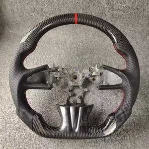 Volantes deportivos de fondo plano para Infiniti Q50L QX50 QX60 Q60 <span class=keywords><strong>Q70</strong></span> Q30 <span class=keywords><strong>Q80</strong></span> Volantes de fibra de carbono - Product Image 2