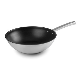 Wok antiaderente Foodie da 12 pollici per cucinare in frusta - Product Image 1