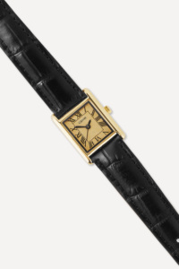 Reloj Clásico Cuadrado GBHW Dorado y Negro, Reloj de Pulsera de Cuarzo con Caja de Acero Inoxidable y Correa de Cuero, Estilo Elegante - Product Image 3