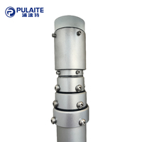 2.5 mètres de hauteur câble intérieur mât télescopique lumière véhicule toit monté lampes de travail tour pour camion de lutte contre l'incendie CHL252200