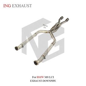 Tubo de Escape Delantero de Acero Inoxidable de Alta Calidad ING para BMW <span class=keywords><strong>M8</strong></span> LCI, Piezas de Alto Flujo para Automóviles de Alto Rendimiento - Product Image 4