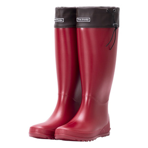 Bottes de pluie légères en caoutchouc pour femmes, imperméables et pliables - Product Image 4