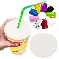 Protections en Latex pour Boissons Avec Trou pour Paille Adaptées à Toutes les Tailles de Gobelets – Prévention des Boissons Falsifiées