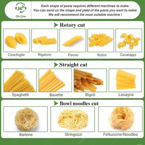 Nhỏ Tự Động Mì Spaghetti Macaroni Mì Ý Ngành Công Nghiệp Nhà Sản Xuất Làm Máy Sản Xuất Dây Chuyền Thiết Bị - Product Image 3
