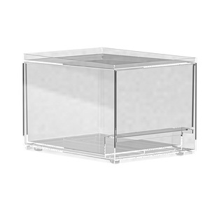 Clear Cosmetic Storage <b>Box</b> With Drawers 2.1L 3.5L 4.8L 14.4L Desktop Organizer For Skincare <b>Makeup</b> Products - Product Image 5