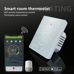 Becasmart BHT-008 Smart Wifi Programmable Thermostat <span class=keywords><strong>pour</strong></span> chambre d'hôtel Hydronic Chauffage Design moderne Plancher Chaudière <span class=keywords><strong>Chauffe</strong></span>-<span class=keywords><strong>eau</strong></span> - Product Image 2
