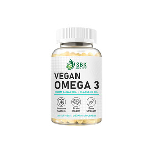 Oem Odm Vegan Omega 3 Softgels Further Enhances Bone Strength Improves Mood Further Enhances Bone Strength Softgels - Product Image 1