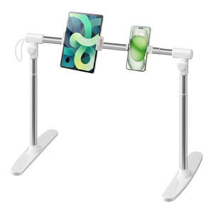 Ergonomic Fill Light <b>Stand</b> for Streaming 38-60cm Height Range & 10-Level Brightness Photographic Lighting Product - Product Image 1