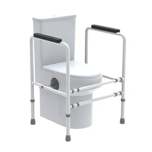 ราวจับในห้องน้ำ ราวจับเพื่อความปลอดภัยในห้องน้ำ ปรับความสูงได้ พร้อมฐานกันลื่น สำหรับผู้สูงอายุและผู้พิการ - Product Image 1