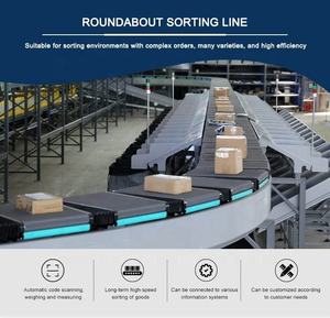 Hochgeschwindigkeits-Pakets ortier förderer <span class=keywords><strong>Dimension</strong></span> ierung Wiegen Scanner Ausrüstung Barcode Scanner DWS System Sortiermaschine - Product Image 6