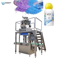 Machine de remplissage et de bouchage de bouteilles de perles de lessive solides en plastique WB-KB, vente directe d'usine