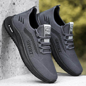 Zapatillas ligeras de malla con cordones de diseñador para hombre, nuevo estilo suave con punta para tenis, correr, deportes al aire libre y ejercicio, zapatos para caminar - Product Image 6