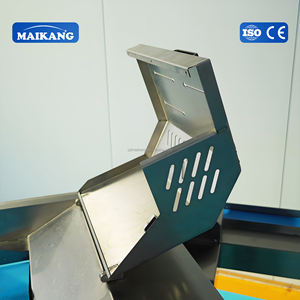 Trancheuse à viande automatique haute vitesse pour trancher la viande fraîche, épaisseur de coupe 3 mm, capacité 300 kg/h, lame en acier allié pour la restauration - Product Image 3