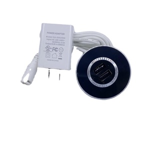 5v 2 ए डेस्कटॉप चार्जर, ऑफिस डेस्क के लिए डुअल यूएसबी चार्जर, कॉन्फ्रेंस टेबल, सोफा - Product Image 3