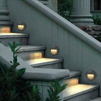 Applique murale d'extérieur à led en aluminium pour escalier extérieur Lampe de marche Ip65 étanche 3w pour escalier