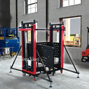 Piattaforma Elevabile Elettrica Pieghevole con Telecomando per Lavori di Decorazione Domestica e Costruzione - Product Image 3