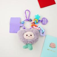 Gantungan Kunci Boneka Bunga Kartun Lucu Bahan Katun PP Ramah Lingkungan Lembut Dapat Disesuaikan Liontin Tas Kunci Mobil-Hadiah untuk Anak Perempuan & Anak-Anak