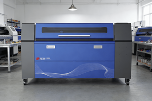 Machine de découpe laser CO2 CNC industrielle haute puissance pour bois, papier, cuir, PVC, <span class=keywords><strong>EVA</strong></span>, acrylique, type <span class=keywords><strong>portique</strong></span> refroidi par eau, automatique - Product Image 2