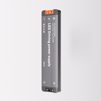 Fuente de Alimentación de CA-CC de 24 V de Aluminio Mini de Alta Eficiencia, Transformador LED sin Parpadeo y de Bajo Ruido para Dispositivos Inteligentes e Iluminación LED