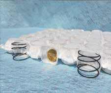 Оптовая продажа, Китай, 12-дюймовый Гибридный матрас с эффектом памяти, Матрас Bonnell, микропружинный блок, карманная стальная рулонная катушка для мебели - Product Image 3