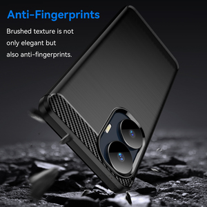 Coque de téléphone portable en TPU souple pour Realme C55 GT <span class=keywords><strong>Neo</strong></span> 5 <span class=keywords><strong>GT3</strong></span> 10 Pro + C33 C31 Texture en fibre de carbone Offre Spéciale sur mesure - Product Image 2