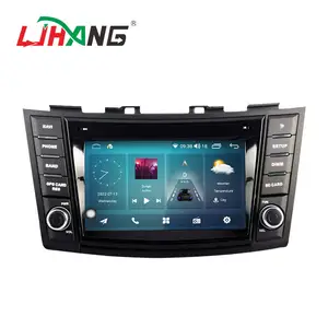 LJHANG Android 12 8+128G car gps navigation for SUZUKI SWIFT 2011-2015 multimedia DVD player stereo radio dsp carplay 4G