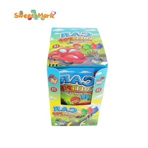 Bâton de bonbon dur en forme de voiture de dessin animé OEM <span class=keywords><strong>sucette</strong></span> <span class=keywords><strong>poudre</strong></span> à éclater fruitée emballée dans un sac d'ingrédients de sucre - Product Image 3