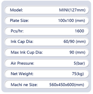 Deliou Chất Lượng Cao 2 Màu Máy Tính Để Bàn Pad Máy In Cho Đồ Chơi, T-Shirts, Gối, Và Chuột Máy In Nhỏ - Product Image 2