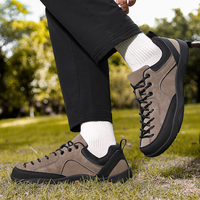 Nouvelle Arrivée Chaussures Montantes Sportives à Bout Large Imperméables Antidérapantes avec Doublure en Maille Légères Respirantes pour la Marche Décontractée et les Sports de Plein Air Style Rétro