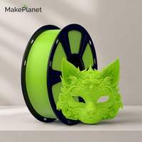 Filaments PLA pour imprimante 3D MakePlanet de haute qualité, bobine de 1 kg, impression facile, 1,75 mm, 190-220°C, pour imprimantes 3D FDM