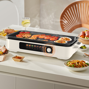 Gril Électrique OEM MagiCook 2026 Nouveau Modèle, Plaque de Cuisson Haute Puissance pour Usage Domestique, Cuisson Rapide avec Bac de Récupération d'Huile - Product Image 5