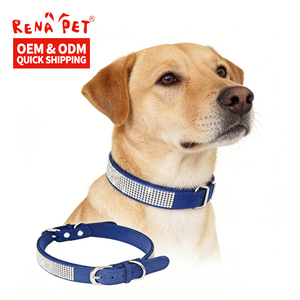 <span class=keywords><strong>Collar</strong></span> de Perro Ajustable de Gamuza Brillante al por Mayor - Product Image 6