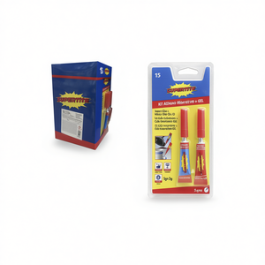 Instant Adhesive <b>Kit</b> 3g+3g <b>Gel</b> Low Viscosity Cyanoacrylate Glue For Quick Bonding - Product Image 2