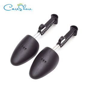 Customized shoe tree logo adjustable boot holder shaper support shoe tree plastic