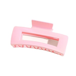 Pinzas para el pelo de silicona suave y grandes de Color sólido a la moda para mujer - Product Image 2
