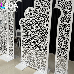 Arte de Pared LEDA OEM Musulmán, Acrílico, Patrón Geométrico Marroquí, Arco Dorado, Decoración para Sala de Oración, Mezquita, Ramadán, Personalizado, Venta al Por Mayor - Product Image 2