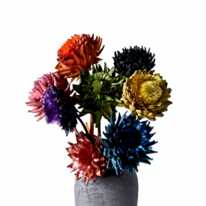 Fleur stabilisée Artichoke <span class=keywords><strong>Desert</strong></span> Candle Protea Fleurs séchées - Livraison directe usine - Décoration d'intérieur de niche légèrement luxueuse pour - Product Image 5