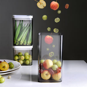 Conteneur de rangement pliable pour garde-manger <span class=keywords><strong>METKA</strong></span> 700 ml, en plastique écologique, hermétique, pour riz, céréales et aliments, réutilisable et compostable - Product Image 6