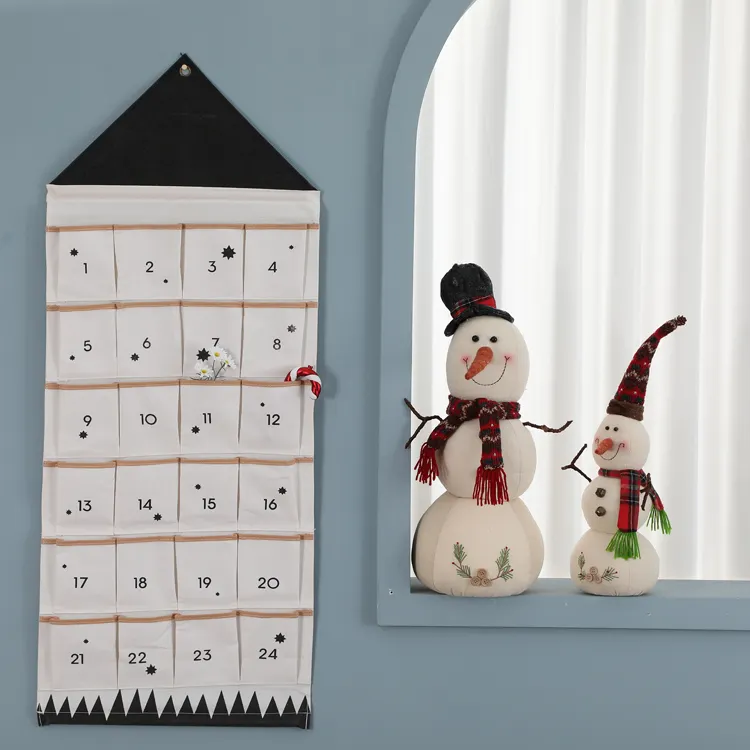 Groothandel Gepersonaliseerde Custom Home Decoratie Advent Kids Kinderen Kerst Kalender