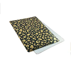 High Quality European-style Non-slip PP Placemats Elegant Luxury Gold Plastic Heat-resistant placemats