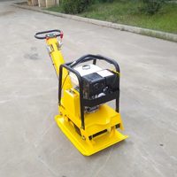 Nouvelle Plaque Compacteuse Monodirectionnelle avec Moteur Honda Haute Puissance et Réservoir d'Eau de 12L pour Utilisation en Construction