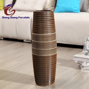 Moderno Creativo Moda Pavimento Vaso Disposizione di Fiori secchi di Soggiorno Decorazione Speciale Commercio All'ingrosso - Product Image 3