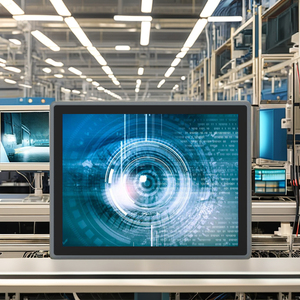 Tất cả-trong-một màn hình cảm ứng công nghiệp bảng điều chỉnh <span class=keywords><strong>PC</strong></span> 10.1 15.6 21.5 inch IPS hiển thị Win j6412 điện dung RS232 SSD ổ cứng DDR3 RAM - Product Image 2